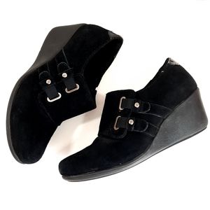 anne klein agua wedge bootie